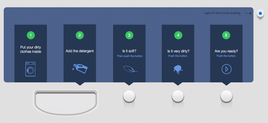 Peter Fabor Washing Machine Interface redesign