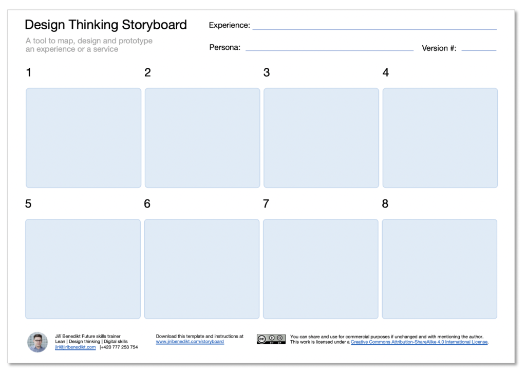 design thinking storyboard