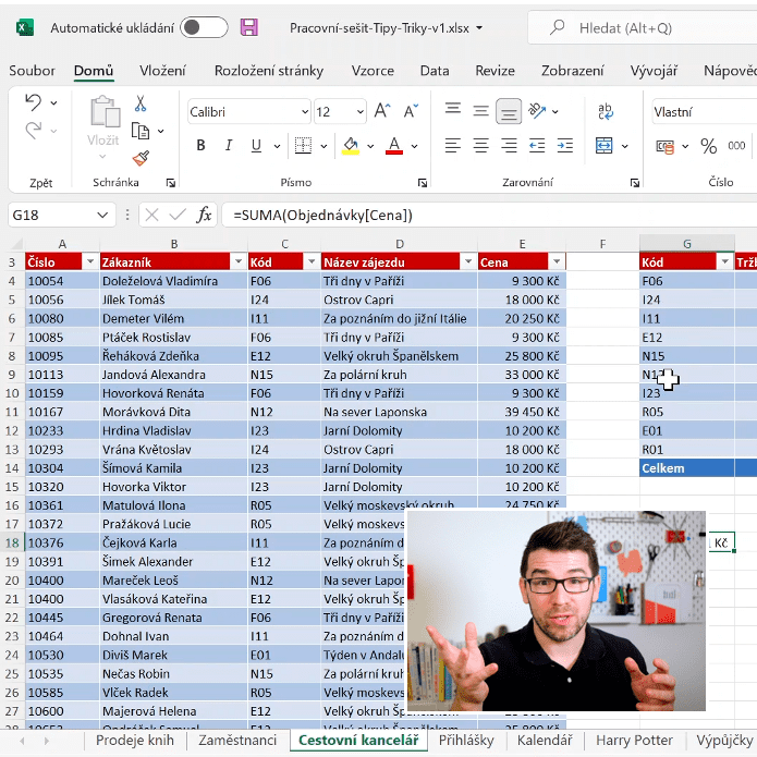 Velke firmy a excel